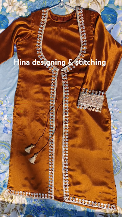 Shrug suit cutting and stitching, celebrity inspired shrug #shrug #dress #partywear #design