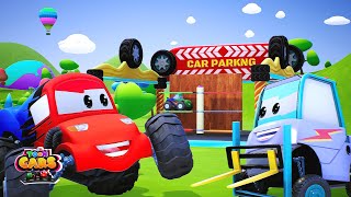 Cars Lift Parking | 3D Animation Funny Cars Parking Game Video | Cartoon Cars Parking Game Toon Cars screenshot 3