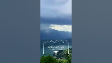 ﴿..وينزل مِنَ السَّماءِ ماء فيحيي به الأَرض بَعدَ مَوتِها..﴾ الروم | القارئ: سليمان بن خالد القرزعي
