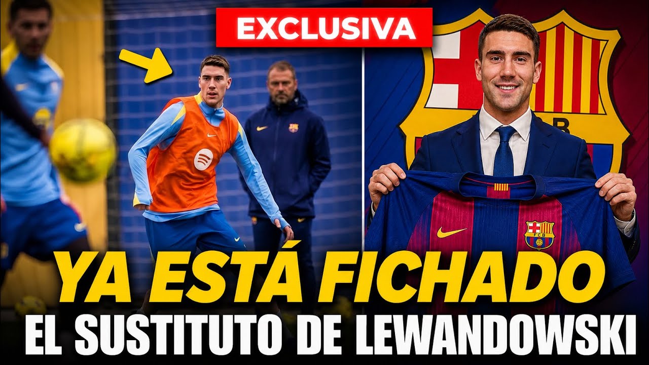 Lewandowski suplente: el plan del Barça y el caso Osimhen