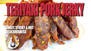 Teriyaki Pork Filet Jerky - A delicious sweet lean jerky that you can make at home.