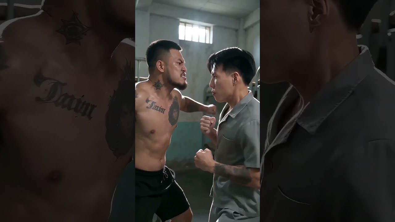 Never Bully The Weak In Prison #shortvideo #movie