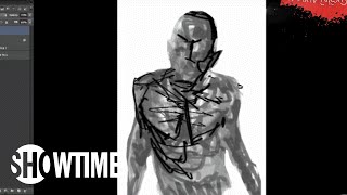 Penny Dreadful Comic Time-Lapse Art: Drawing The Creature