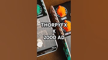 THORPYFX X 2000 AD | A Collaboration Straight out of Mega-City One #thorpyfx #2000AD #judgedredd