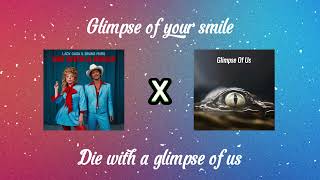 Lady Gaga  Bruno Mars X Joji  Die With A Smile X Glimpse Of Us 8d 