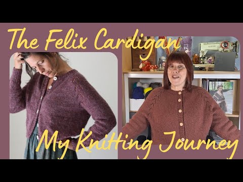 Knitting The Felix Cardigan by Amy Christoffers
