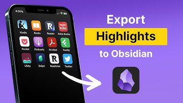 How to Export Your Highlights to Obsidian