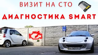 Покатухи, поездка на СТО и диагностика Smart Roadster Brabus