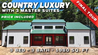 Every Bedroom Is a Master Suite in This Fully Custom Barndominium