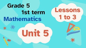 Math grade 5 1st term unit 5 lessons 1to3 / Multiplying  powers of 10 Multiplying decimals by whole.