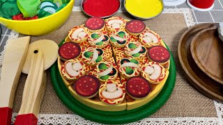 Toy ASMR 🍕 Supreme Pizza | Satisfying Play Kitchen screenshot 1