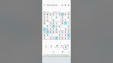 08 JAN 2022 - SUDOKU DAILY CHALLENGE