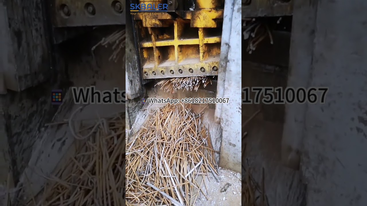 SKBALER Metal Shear - Powerful Scrap Cutting Machine from China