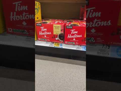 TIM HORTONS COFFEE at Food City in Dalton Georgia food coffee timhortons