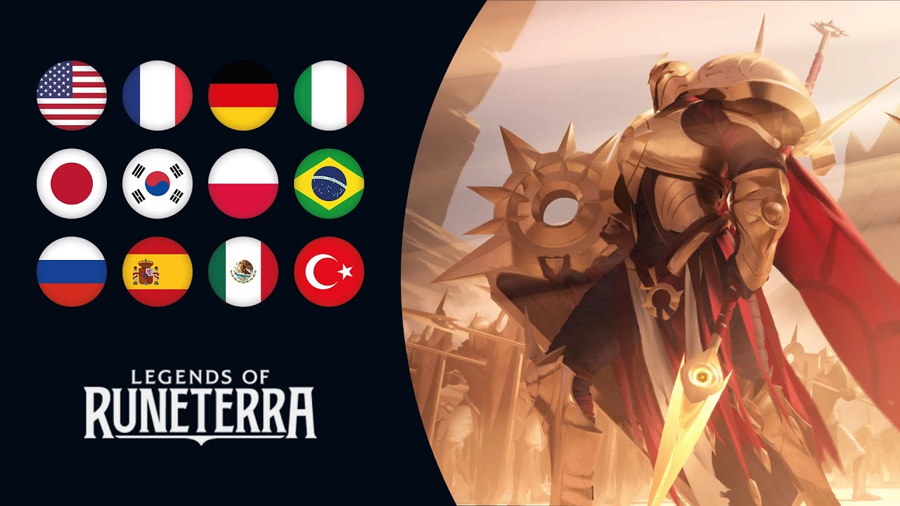 Rahvun, Daylight's Spear - All Voice Lines - All Languages | Legends of Runeterra