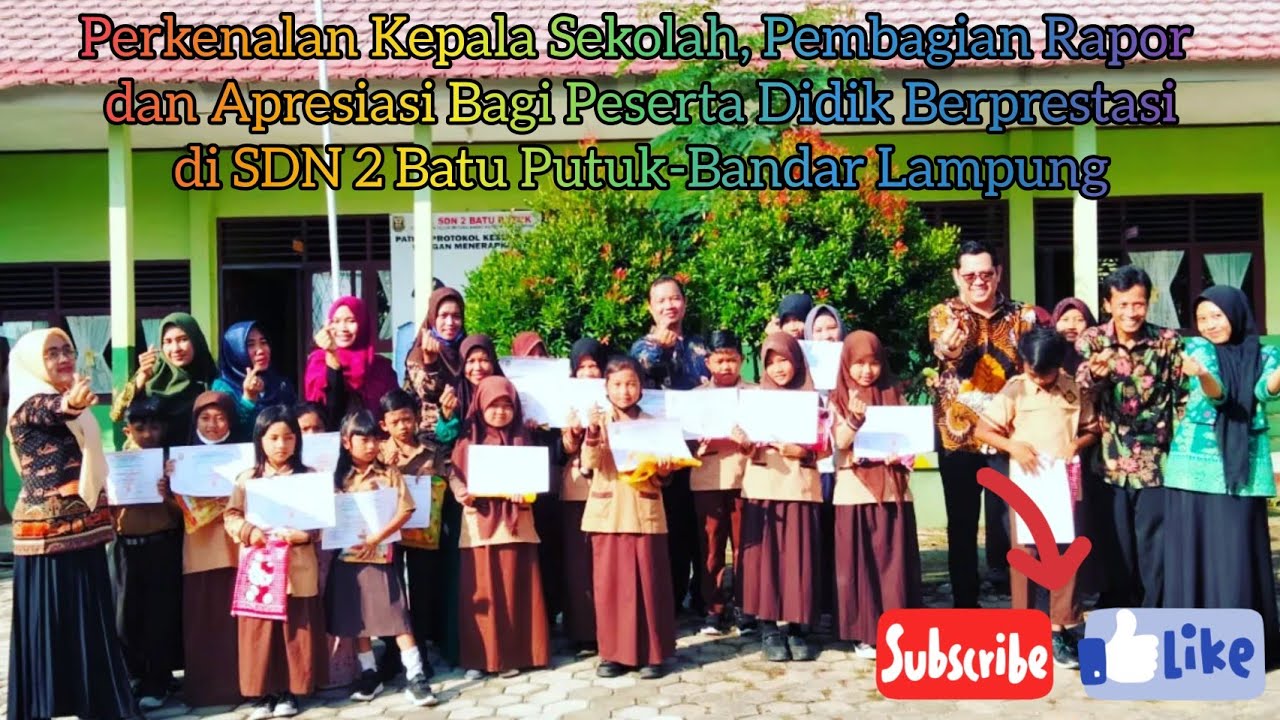 🔴ACARA PERKENALAN KEPALA SEKOLAH, PEMBAGIAN RAPOR, DAN APRESIASI BAGI PESERTA DIDIK BERPRESTASI