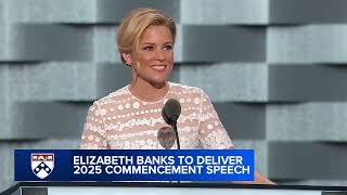 Famous Actress Elizabeth Banks to deliver 2025 University of Pennsylvania commencement speech Profile