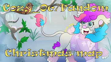 Christmas OC Map - Cozy// OC and Fandom - (OPEN 6/27) 21/27 Taken