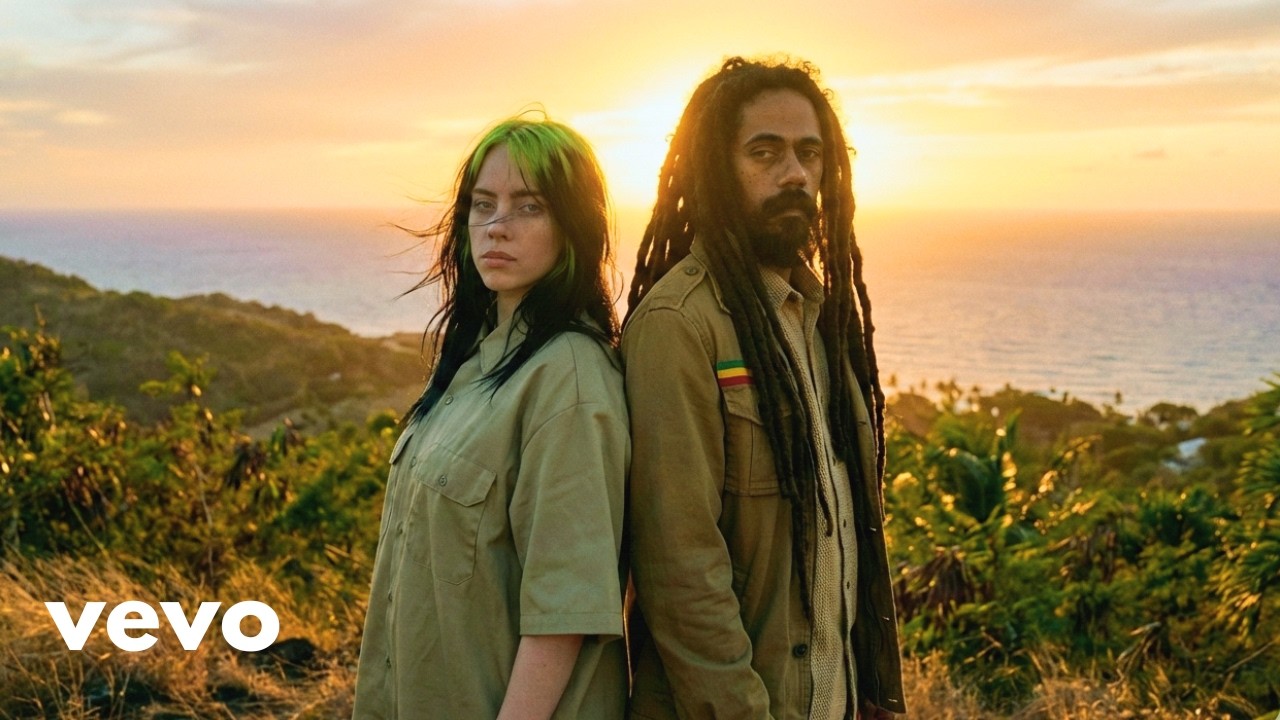 Billie Eilish x Damian – Still Standing in the Sun | 2026 Music Lyrics Video | Reggaeton vibe