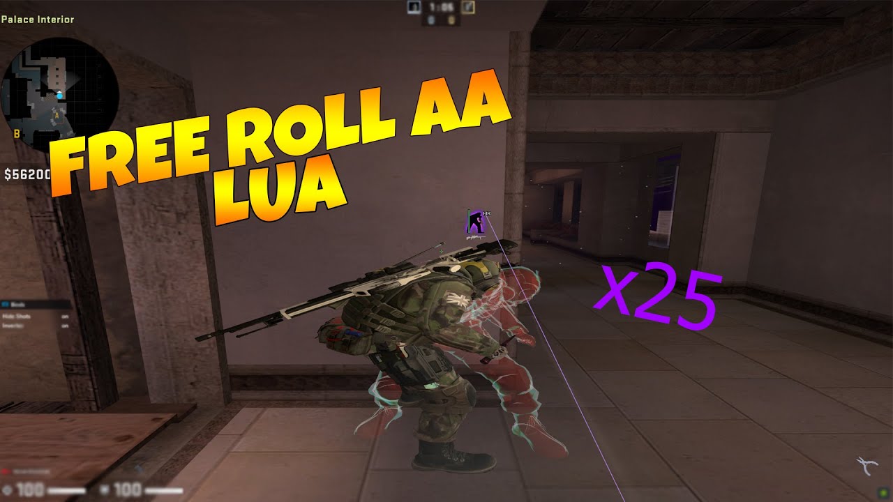 ROLL AA FOR NEVERLOSE ( FREE LUA ) - YouTube