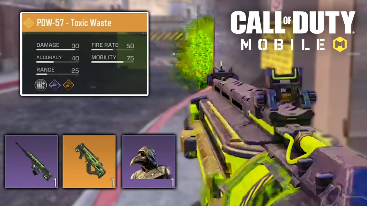 New Legendary Pdw Melts Enemies In Cod Mobile Youtube