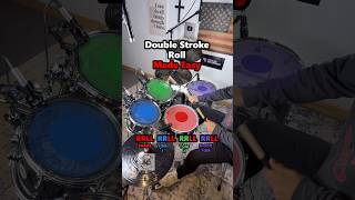 Double Stroke Roll For Beginners 🥁 #drums