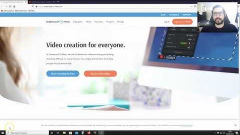 The software I use to record my screen [Recommendation: ScreenCast-o-Matic]