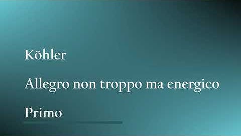 Rubank Advanced Flute Volume Two: Duet #5: Köhler - Allegro non troppo (Primo)