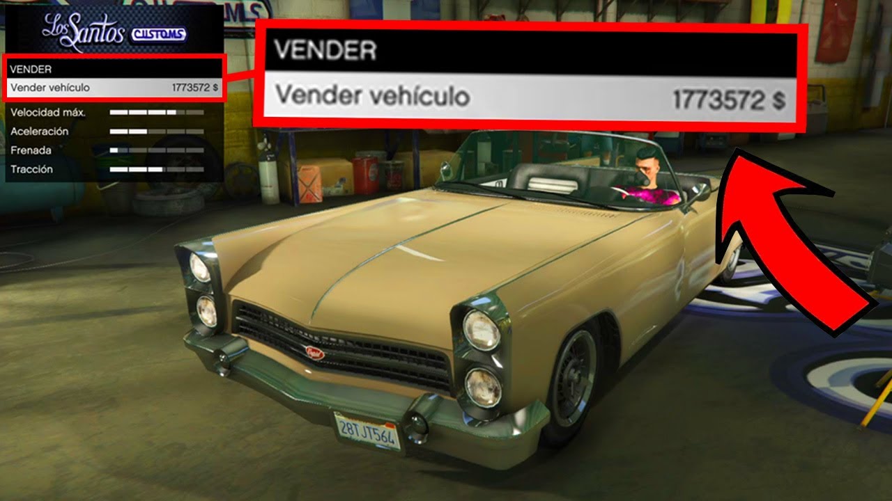 Como VENDER COCHES de la CALLE por MILLONES (Truco Dinero GTA 5 Online