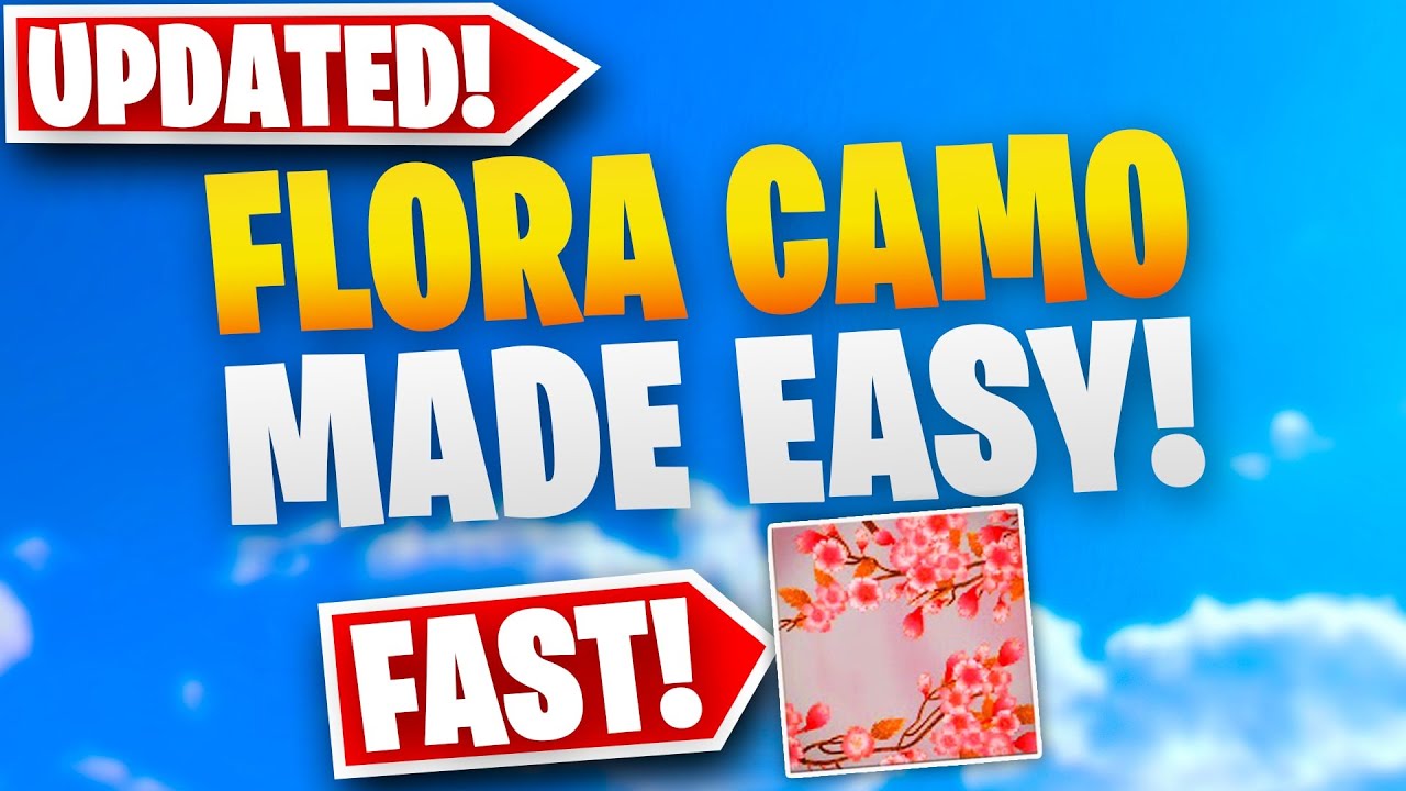 *UPDATED* BEST METHODS to UNLOCK FLORA CAMO in BLACK OPS COLD WAR! EASY FLORA CAMO GUIDE! CoD BOCW
