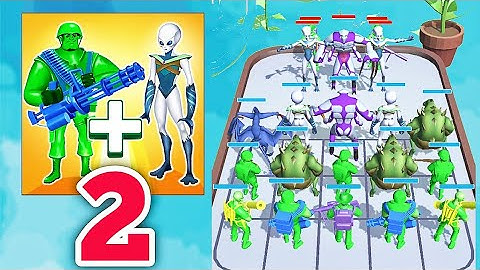 Merge Master 👾 Alien 👽 All Levels Gameplay Part 2