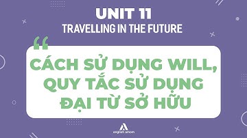 Tiếng Anh lớp 7 | Unit 11: Travelling in the future | Ngữ Pháp: Cách sử dụng Will, Đại từ sở hữu