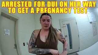 Drunk Woman Claims She's Speeding to Get a Pregnancy Test