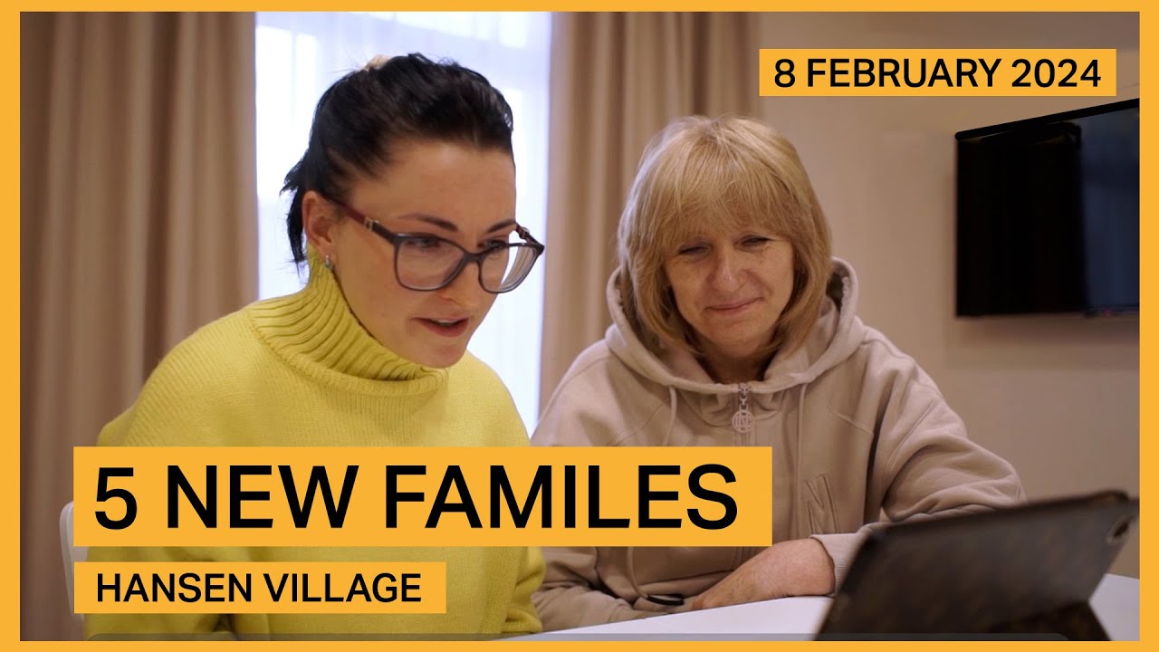 Happy new families joined Hansen Village