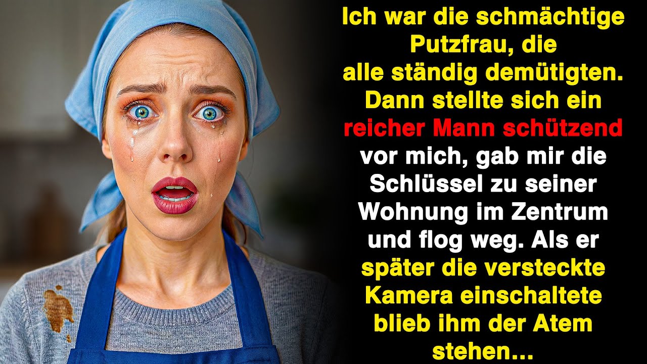 Ich war eine Putzfrau, die alle runtermachten. Eines Tages gab mir ein reicher Mann Schlüssel…