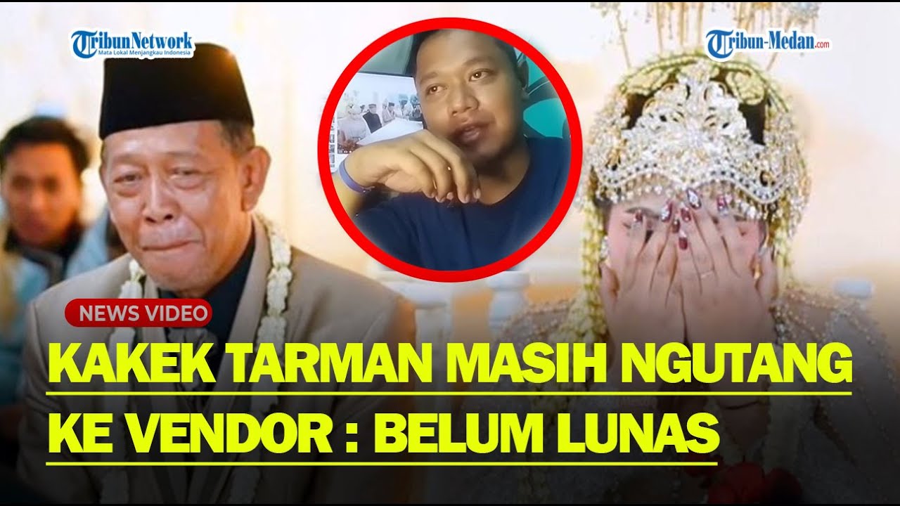 DRAMA PERNIKAHAN Kakek Tarman Berlanjut, Giliran Vendor Keluhkan Belum Dibayar Lunas