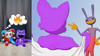 Catnap and Pomni react to Poppy Play Time and The Amazing Digital Circus