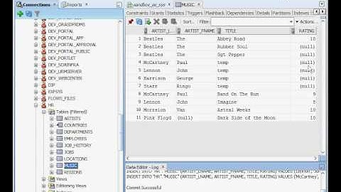 Oracle DELETE command