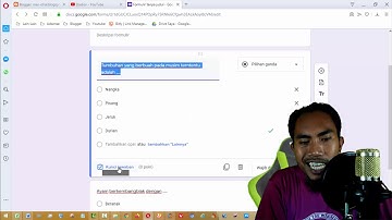 Cara Memberikan Poin Nilai pada Soal yang dibuat menggunakan Google Forms