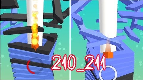 stack ball levels 210_211 👄👄 #shorts