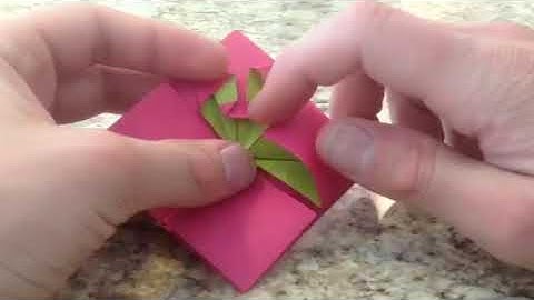 Origami 4 of Hearts Box by Jonathan Graham