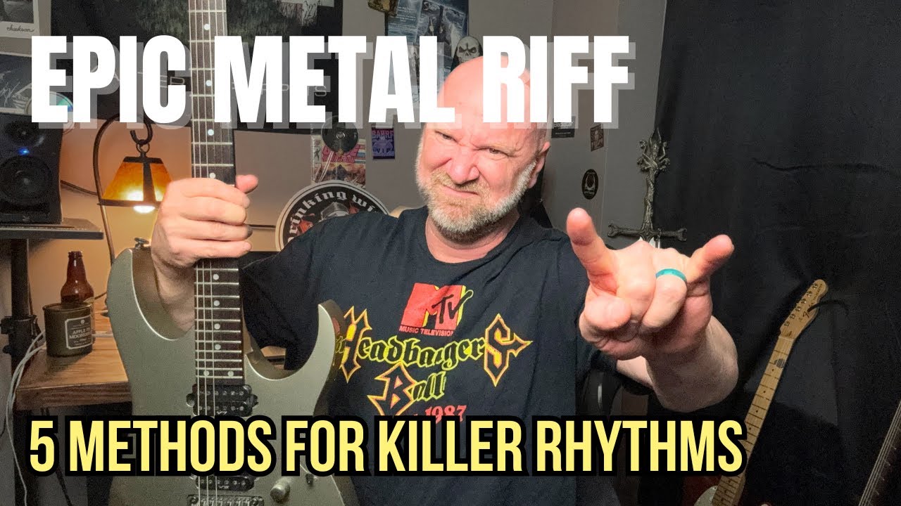 JSGA Lesson 71: Epic Metal Riff - 5 Techniques for Killer Rhythms - YouTube
