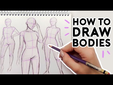 Video: How To Learn To Draw A Human Body