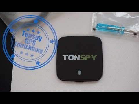GPS Tracker Einrichtung / Installationsanleitung - Tonspy MINI GPS