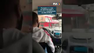 UBER vengador alcanza a su asaltante y lo hace pagar