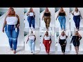 ALL THE DENIM You Can Think Of! | True To Size | Fashion To Figure | Plus Size Try-On Haul