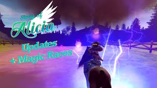 Famous Story of Alicia Updates and Magic racing Profile