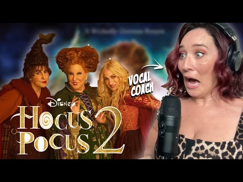 Vocal Coach Reacts Hocus Pocus 2 Trailer | WOW! She was...