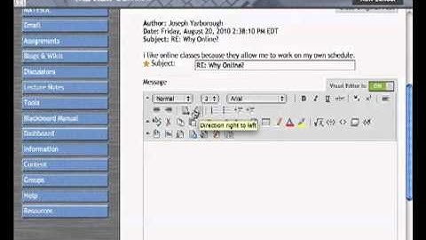 Blackboard Learn PART 2