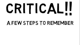 Developing a Critical Path